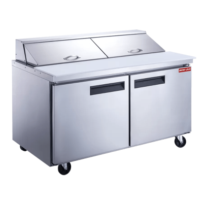 Table de préparation à salade réfrigérée 16 bacs - 60" 