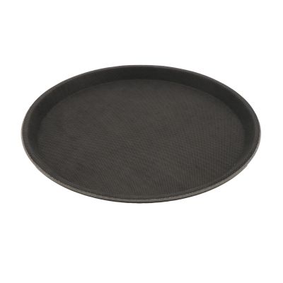 Plateau de service rond 11" - Noir