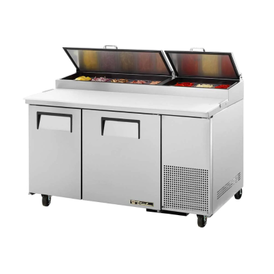 Table de préparation à pizza réfrigérée 60" - 16 bacs