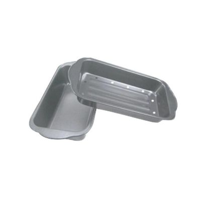 Moule à pain de viande en acier aluminisé 9"