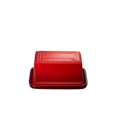 Beurrier en grès 454 g - Cerise