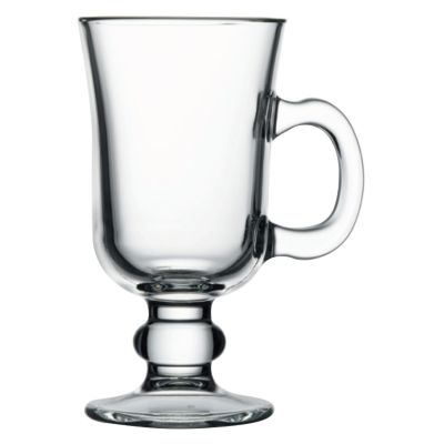 Tasse à café irlandais en verre 8 oz