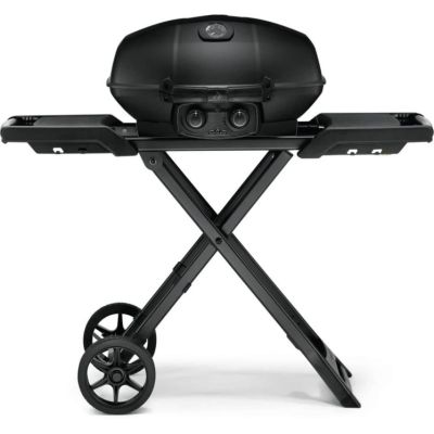 BBQ TravelQ PRO285X Phantom au gaz propane avec chariot - Noir