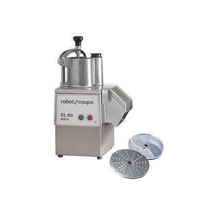 Robot de cuisine à alimentation continue avec base en polycarbonate - 120 V / 1,5 HP