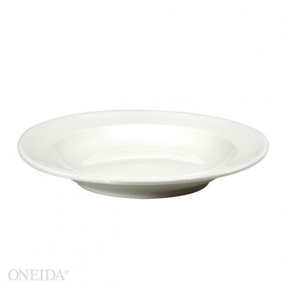 Assiette à pâtes ronde 11,375" - Bright White Ware