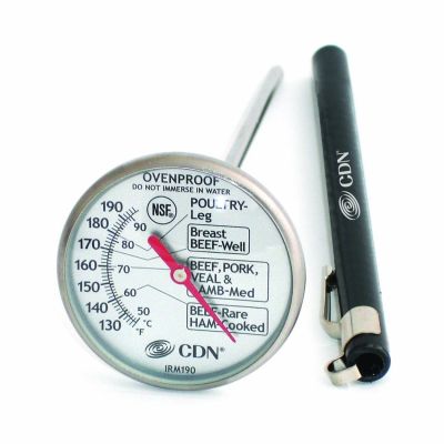 Thermomètre à viande et à volaille à cadran (130°F à 190°F)
