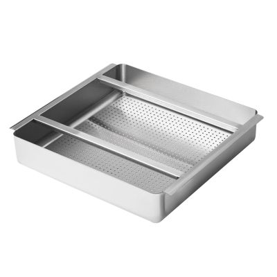 Panier perforé pour évier de table à vaisselle souillée RO-SDT