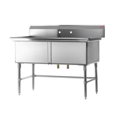 Évier double 18"