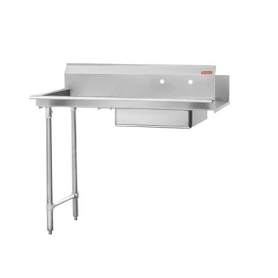 Table de lavage pour vaisselle souillée 36" x 30" - Gauche