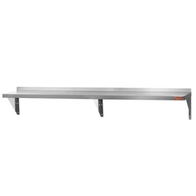 Tablette murale en acier inoxydable 72" x 12"
