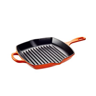 Poêle-gril carrée 26 cm - Volcanique