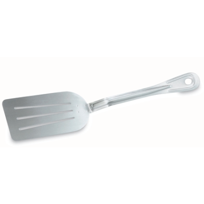 Spatule à crêpe à rainures en acier inoxydable 13,75" 