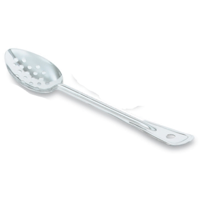 Cuillère de service en acier inoxydable perforée 13"