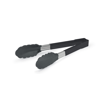 Pinces en acier inoxydable avec manche et bouts en nylon 12"