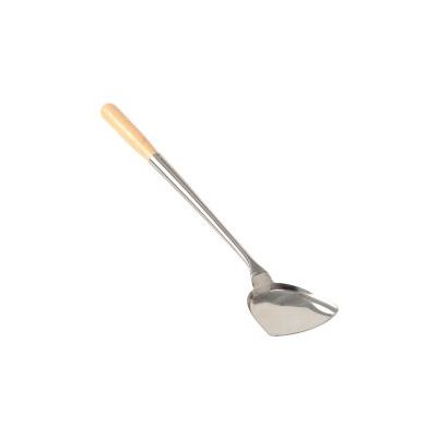 Spatule chinoise en acier inoxydable 19,5"
