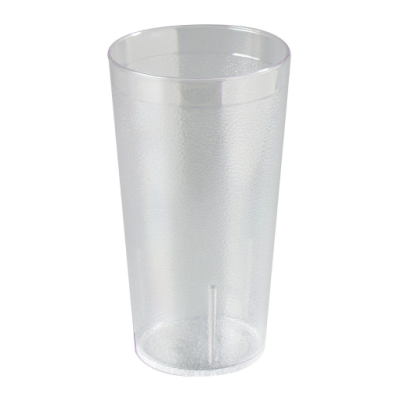 Verre en plastique transparent 12 oz - Stackable