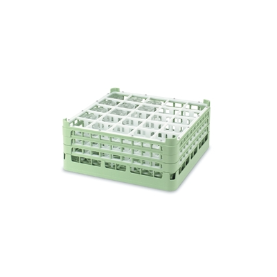 Panier pleine grandeur à 25 compartiments 6,25" - Vert