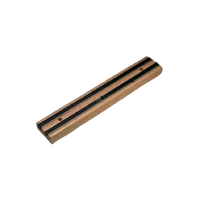 Barre à couteaux magnétique en bois 18"
