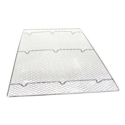 Grille de refroidissement en acier chromé 17" x 25"