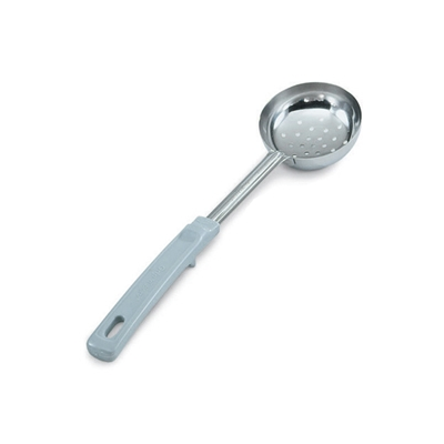 Cuillère à portion ronde perforée Spoodle 4 oz - Gris