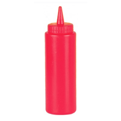 Bouteille à pression 8 oz - Rouge