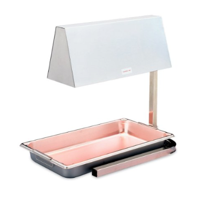 Lampe réchaud de comptoir à ampoules rouges Cayenne - 500 W