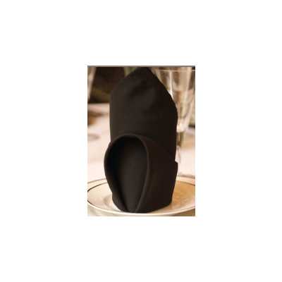 Serviette de table en polyester Harmony - Blanc