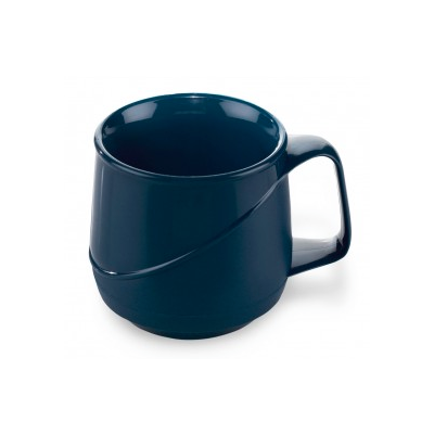 Mugs en plastique isolants Allure 8 oz - Bleu (caisse de 48)