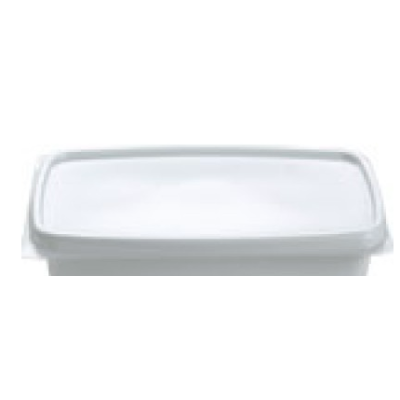 Couvercles jetables rectangulaires pour récipients B11 (caisse de 1000)