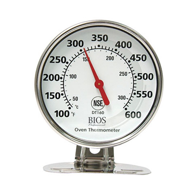 Thermomètre de four à cadran (100°F à 600°F)