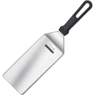 Spatule à tourner en acier inoxydable 8" x 4"
