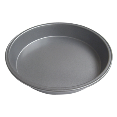 Moule rond en acier aluminisé 9"