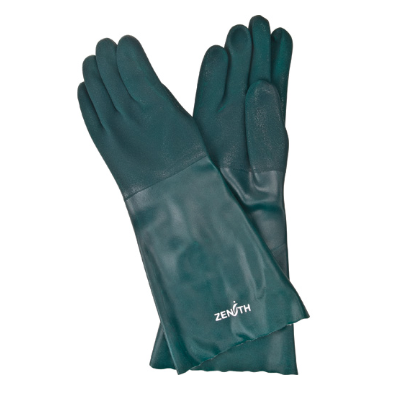 Gant en PVC à double épaisseur 18" - Vert