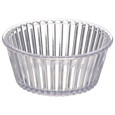 Récipient à condiment en plastique 4,5 oz - Transparent