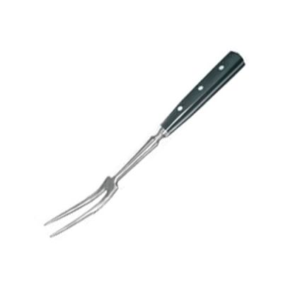Fourchette à viande en acier inoxydable 14" - Bakélite