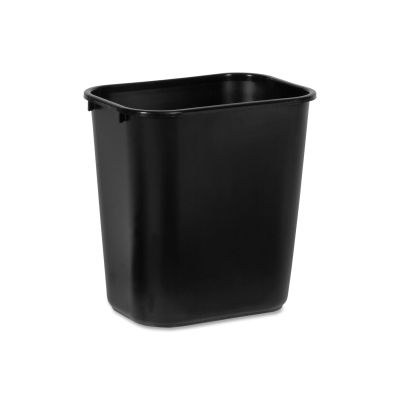 Poubelle rectangulaire 26,5 L - Noir