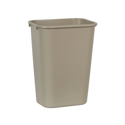 Poubelle rectangulaire 38,8 L - Beige