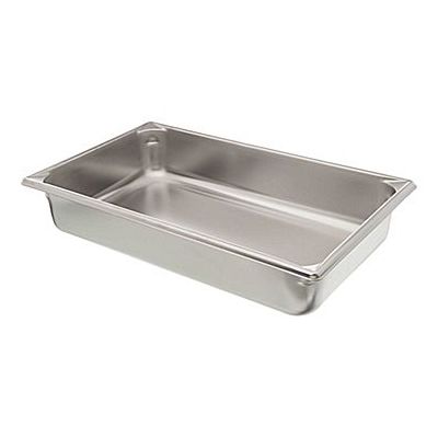 Récipient en acier inoxydable Super Pan V 4" - Pleine grandeur