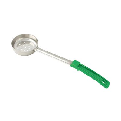 Cuillère à portion perforée 4 oz - Vert