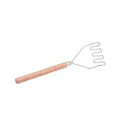 Pilon à pommes de terre en acier nickelé 18"
