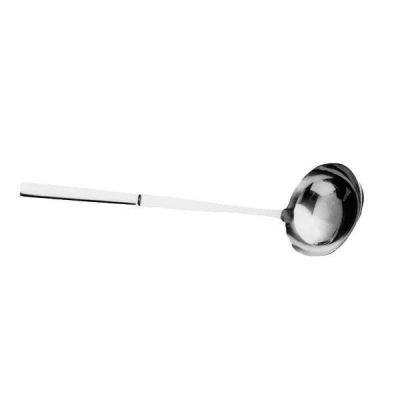 Louche à soupe en acier inoxydable à manche creux 4 oz