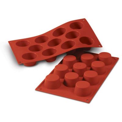 Moule en silicone à onze cavités - Mini Muffins