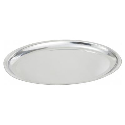 Assiette à fajita ovale en A/I 11"