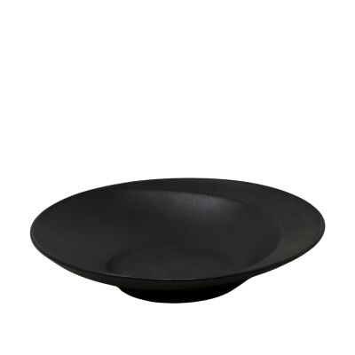 Assiette à pâtes ronde 10,4" - Noir