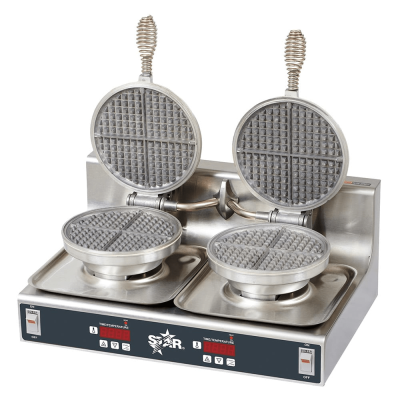 Gaufrier classique double huit tranches - 1800 W / 120 V