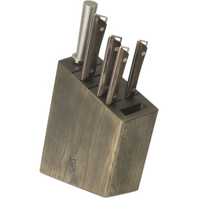 Ensemble couteaux et bloc six pièces - Kanso