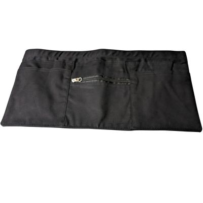 Tablier de taille pour serveur en coton - Noir
