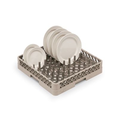 Panier pleine grandeur pour assiettes Traex 4" - Beige