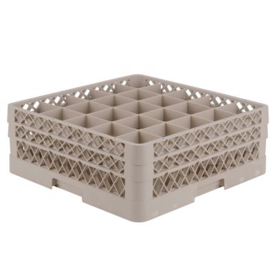 Panier pleine grandeur à 25 compartiments Traex 6,375" - Beige