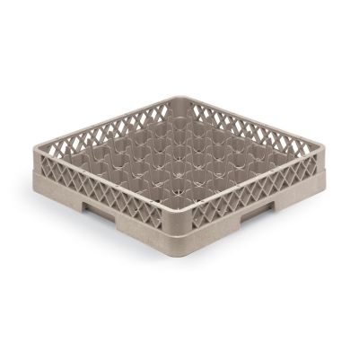 Panier pleine grandeur à 16 compartiments Traex 3,25" - Beige